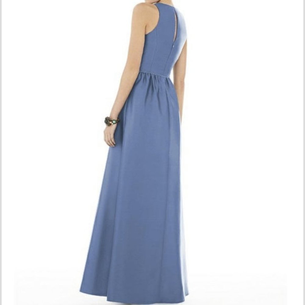 Alfred Sung Women's Satin Ball Gown NWT - Picture 2 of 10